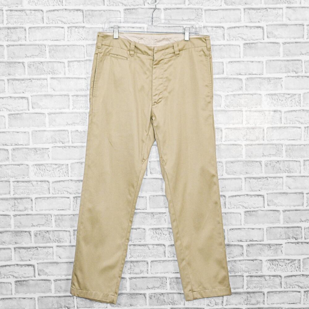 Nanamica Japan Men's Straight leg Chino Pants in Khaki Beige size 30